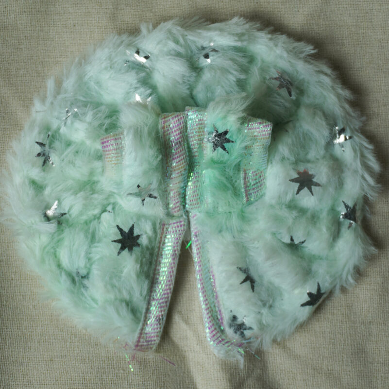 Light Green Fleece Kanha Poshaak - Image 2