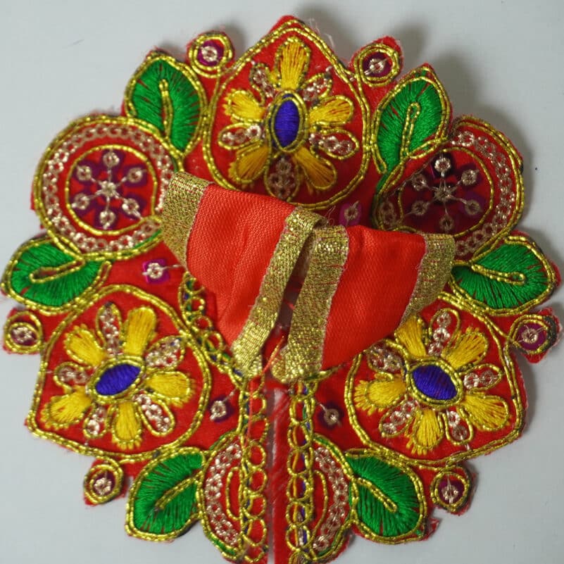 Multicolor Embroidered Poshaak